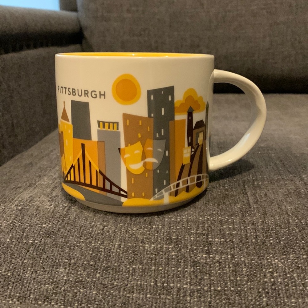 You are here collection Pittsburgh Starbucks mug